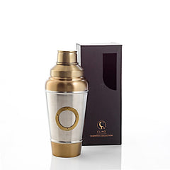 Steel and Antique Brass Shaker